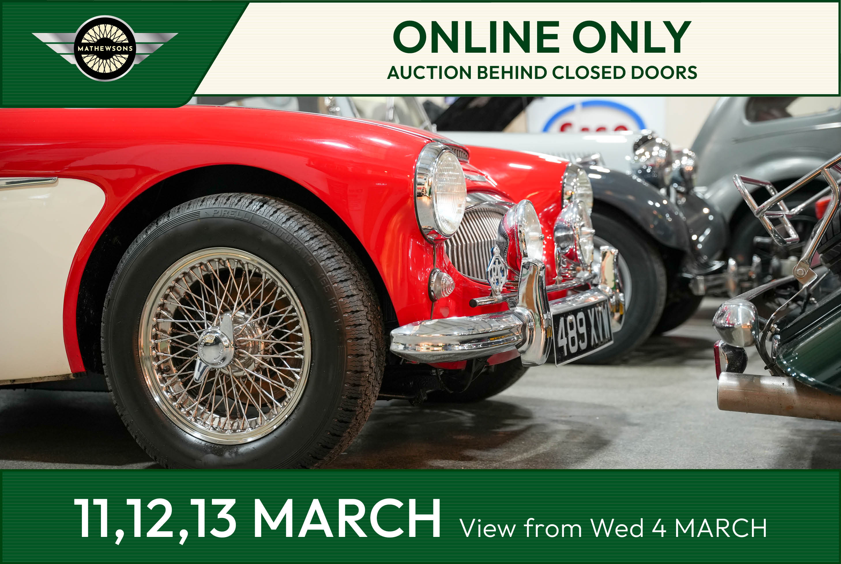 March Classic Vehicles & Memorabilia Auction